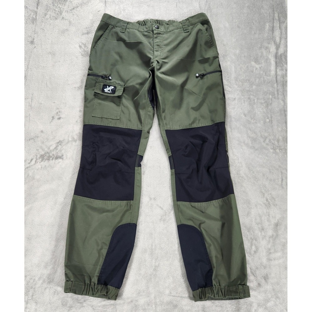 RevolutionRace Nordwand Pants Mens 40x36 3XL Green Hiking Cargo Hypershell